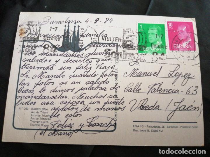 Postales: BARCELONA, ANTIGUA POSTAL.&Ntilde;Z - Foto 2