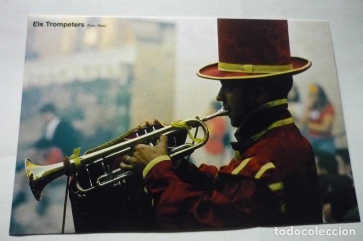 Postales: postal tarragona-sta.tecla els trompeters