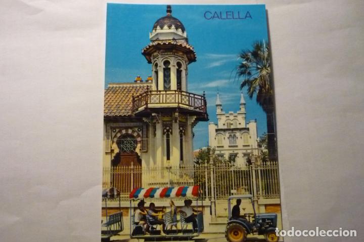 Postales: POSTAL CALELLA -TORRE DE LOS INGLESES CM - Foto 1