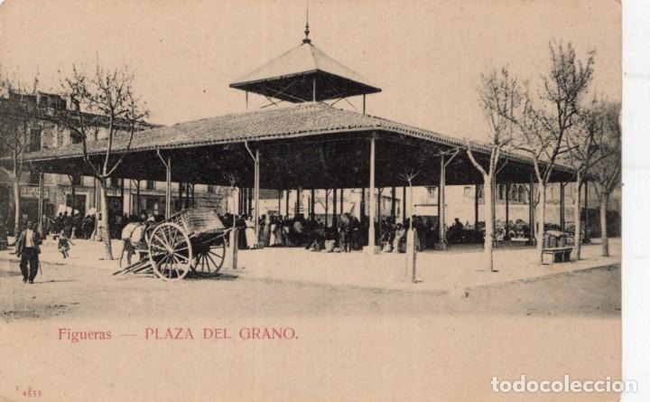 Postales: Figueras. Plaza del Grano - Foto 1
