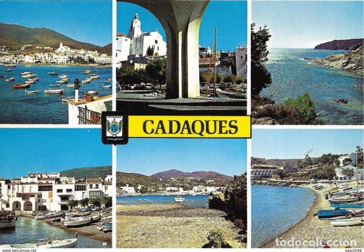 Postales: :::: A186 - POSTAL - CADAQUES - COSTA BRAVA - DIVERSOS ASPECTOS - Foto 1