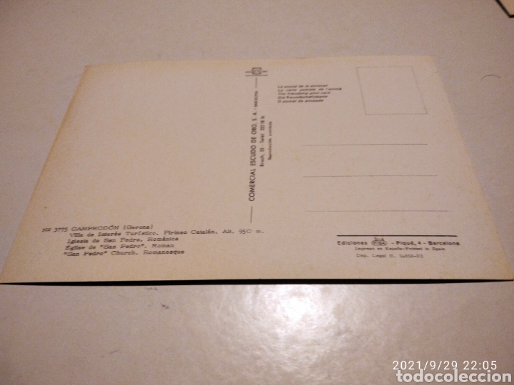 Postales: Postal Camprod&oacute;n - Foto 2