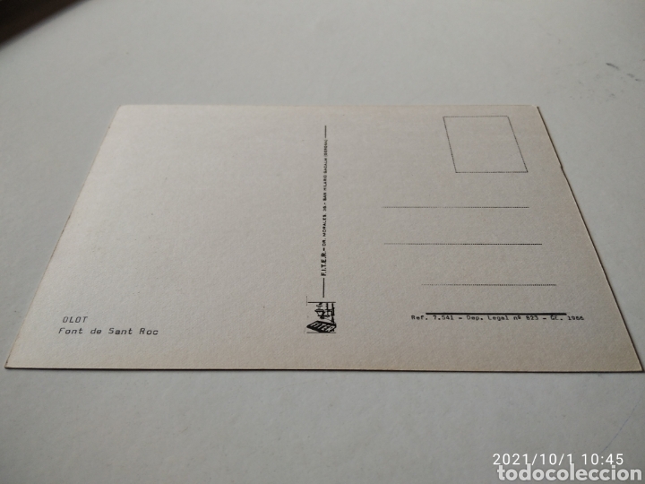 Postales: Postal Olot Font de Sant Roc - Foto 2