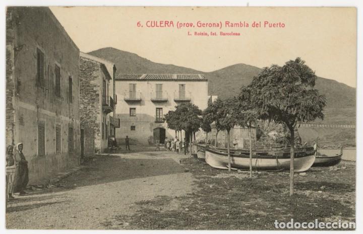 Postais: a07806 colera rambla del puerto roisin n&ordm;6 animada