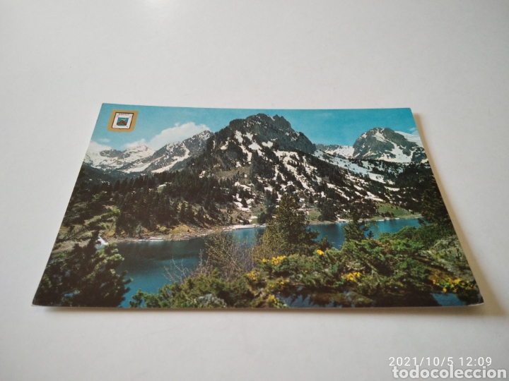 Postales: Postal valle de Espot lago