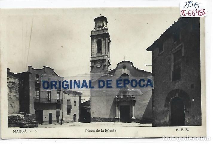 Postales: (PS-66455)POSTAL DE MARSA-PLAZA DE LA IGLESIA E.F.B.