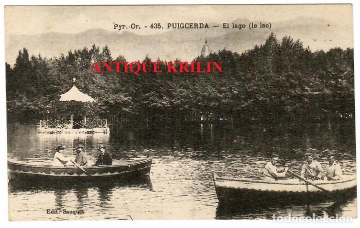 Postales: PUIGCERDA N&ordm; 435 EL LAGO / EDICION SAUQUET