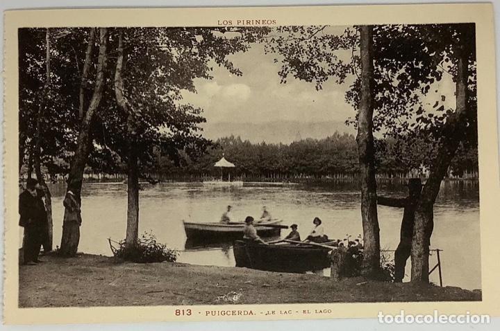 Postales: GERONA, PUIGCERD&Aacute;, El Lago Animada. . - Foto 1
