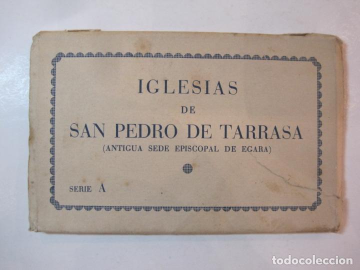 Postcards: IGLESIAS DE SAN PEDRO DE TARRASA-BLOC CON POSTALES ANTIGUAS-VER FOTOS-(84.521)