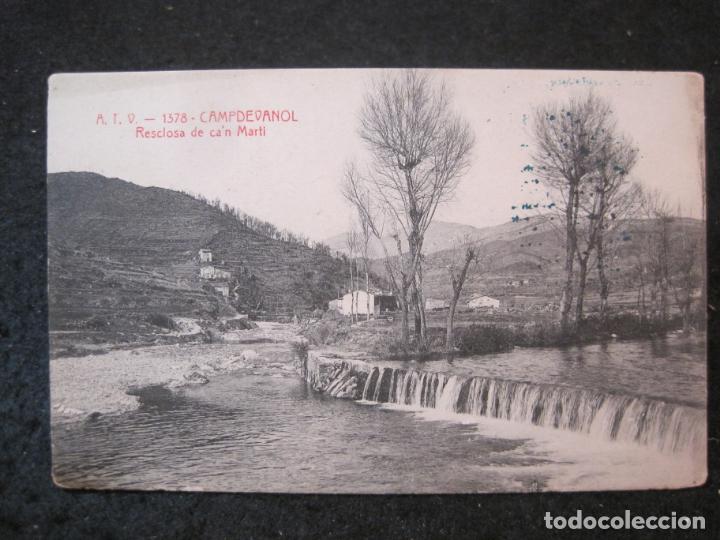 Cartoline: CAMPDEVANOL-RESCLOSA DE CAN MARTI-ATV 1378 A.T.V.-POSTAL ANTIGUA-(84.582)