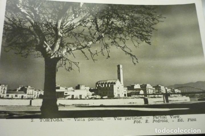 Postales: postal tortosa- parcial cm
