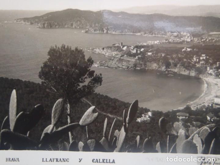 Postales: COSTA BRAVA - LLAFRANC Y CALELLA - Foto 1