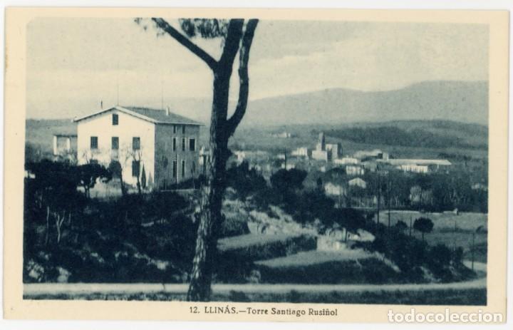 Postales: a07838 llinars del valles torre santiago rusi&ntilde;ol ed nogueras n&ordm;12