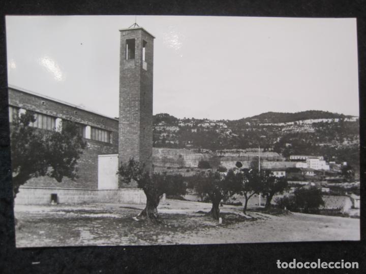 Postkarten: CASTELLBELL Y VILAR-IGLESIA NUEVA DEL BORRAS-FOTO ROCA-POSTAL ANTIGUA-(84.772)