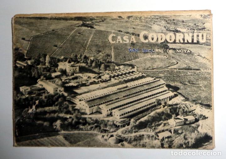 Postales: SOBRE LOTE 10 POSTALES ANTIGUAS A&Ntilde;OS 50 CASA CODORN&Iacute;U SANT SADURN&Iacute; de NOYA - CAVA CATALU&Ntilde;A CATALUNYA