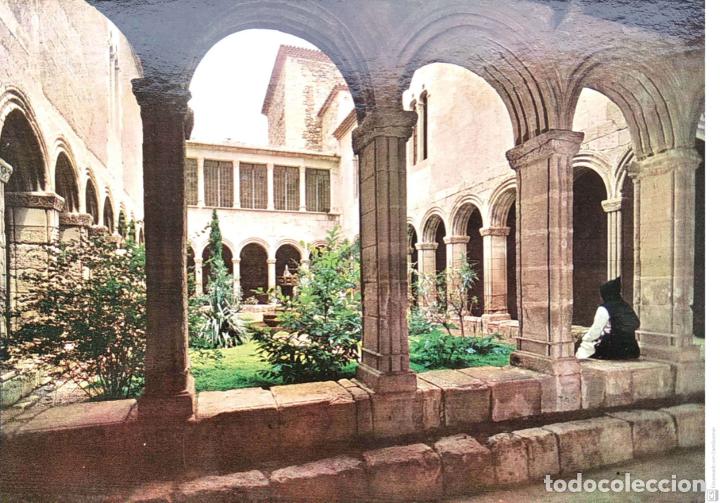 Postales: Real Monasterio de Poblet. Claustro de San Esteban. Fotocolor Valman. Nueva. Color
