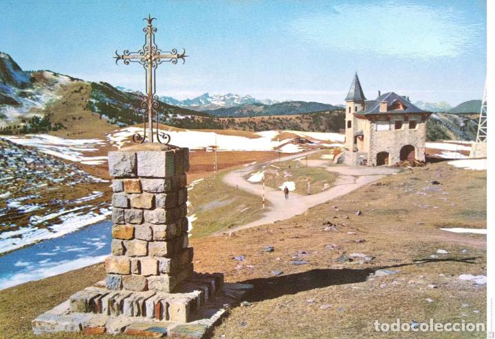 Postales: Pirineo de L&eacute;rida. 5060 Cumbre del Puertode la Bonaigua. Garc&iacute;a Garrabella. Nueva. Color