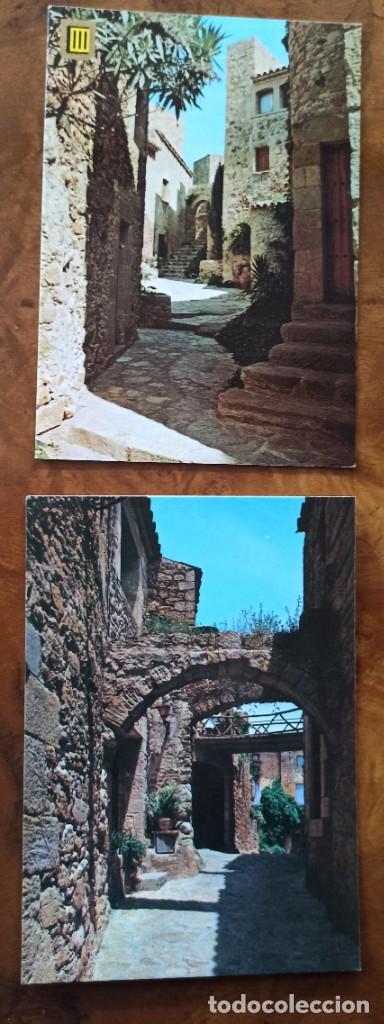 Postales: Lote 2 postal es Girona Pals - Foto 1