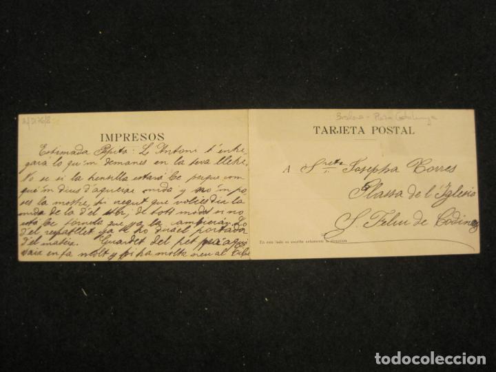 Postales: BARCELONA-PLAZA DE CATALUÑA-DOBLE-POSTAL ANTIGUA-(85.193) - Foto 4 - 295528193