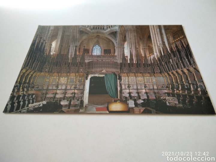 Postales: Postal Barcelona Catedral Coro - Foto 1