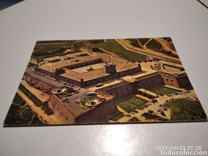 Postales: Postal castillo de Montjuic - Foto 1