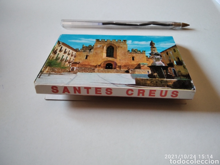 Postales: Acorde&oacute;n de 16 postales peque&ntilde;as monasteri de Santes Creus