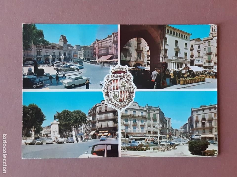Postales: POSTAL 1012 FOTOS MELI. DIVERSOS ASPECTOS. FIGUERAS. GERONA. 1963. CIRCULADA.