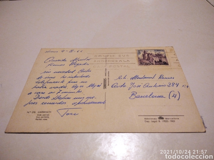 Postales: Postal LLAFRANCH - Foto 2