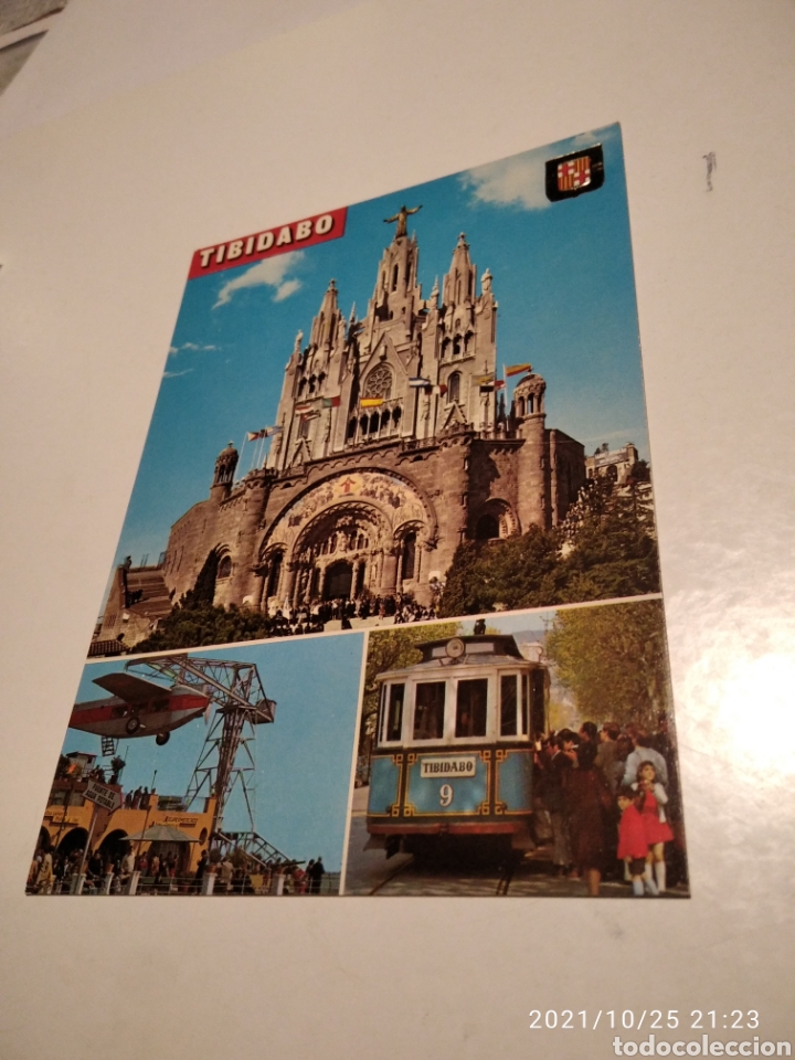 Postales: Postal Barcelona Tibidabo - Foto 1