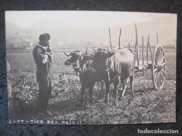 Postales: OLOT-TIPO DEL PAIS-FOTOGRAFICA-POSTAL ANTIGUA-(85.273)