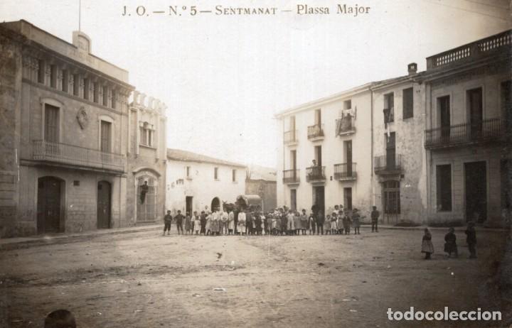 Postales: Sentmenat. Plassa Major. J. Obradors, n&ordm;5