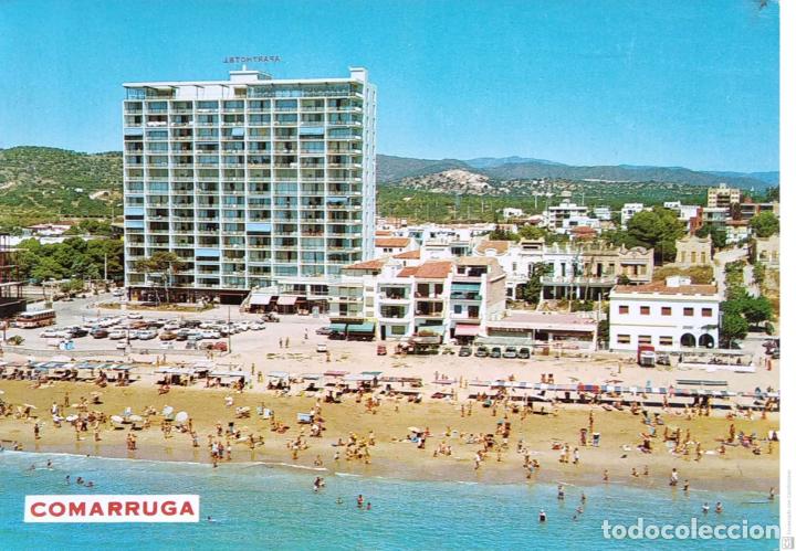 Postales: Comarruga. 8 Playa. Raymond. Usada. Color - Foto 1