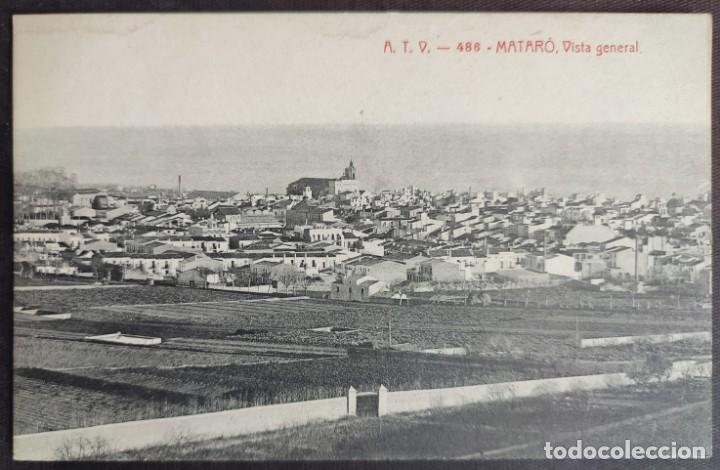 Postales: MATARO VISTA GENERAL - Foto 1