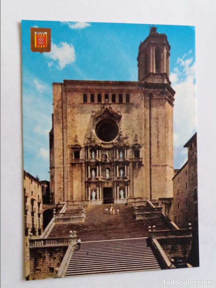 Postales: POSTAL - GIRONA - CATEDRAL 5 - S/C - Foto 1