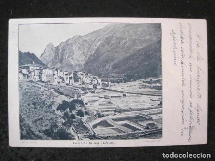 Postales: GERRI DE LA SAL-THOMAS-REVERSO SIN DIVIDIR-POSTAL ANTIGUA-(85.484)