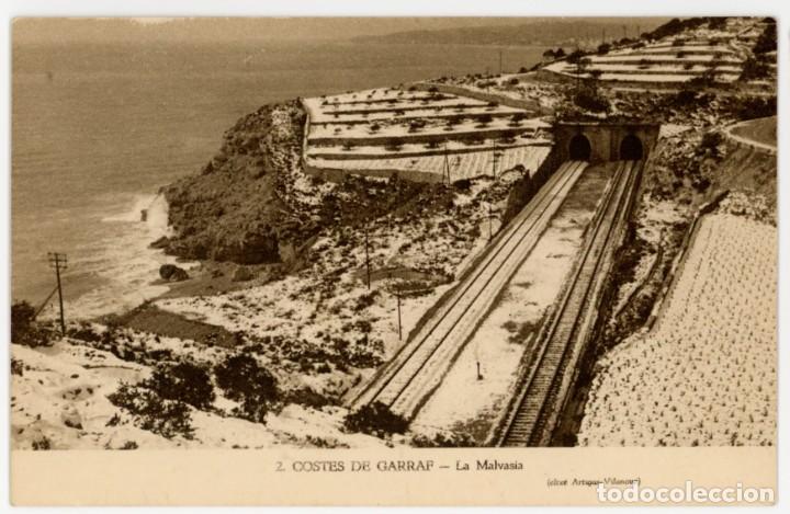 Cartoline: a07879 Costes del Garraf nevadas la Malvasia artigas n&ordm;2 sc
