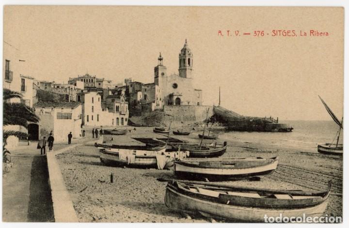 Postales: a07884 Sitges La Ribera Atv N&ordm;376 sc - Foto 1