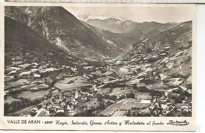 Postales: LERIDA VALLE DE ARAN SIN ESCRIBIR