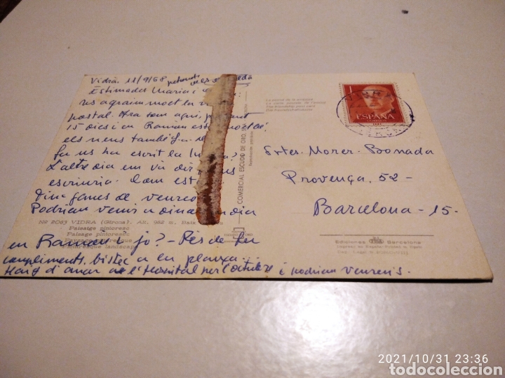 Postales: Postal vidra - Foto 2