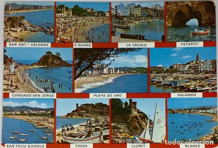 Postales: GERONA, COSTA BRAVA. ZERKOWITZ Circulada 1964? - Foto 1
