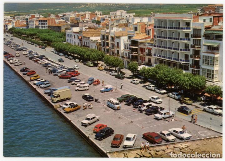 Postales: m09064 roses paseo maritimo 1972 taf n&ordm;1536 coches citroen ds