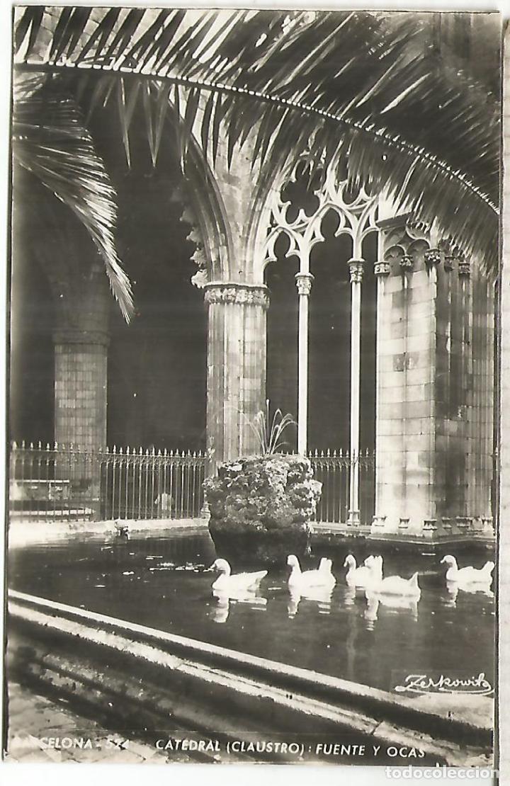 Postales: BARCELONA CATEDRAL ESCRITA - Foto 1
