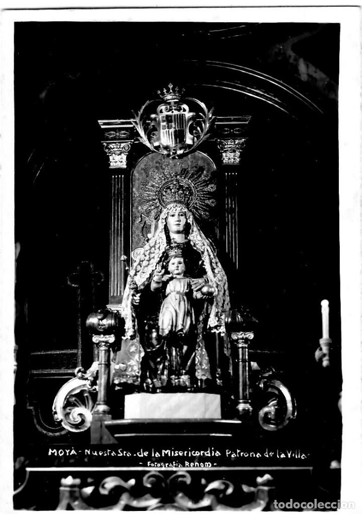 Cartes Postales: Moy&agrave; - Nuesta Sra. de la Misericordia - Patrona de la Villa - Foto. Renom - 143x94mm