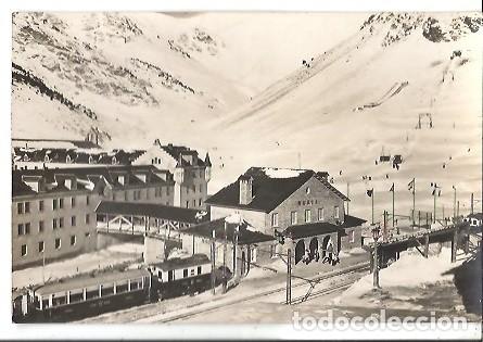 Postkarten: ANTIGUA POSTAL SERIE I NUM 1111 PIRINEOS ORIENTALES NURIA ESTACION DEL CREMALLERA A CAMPA&Ntilde;A PUIG 195
