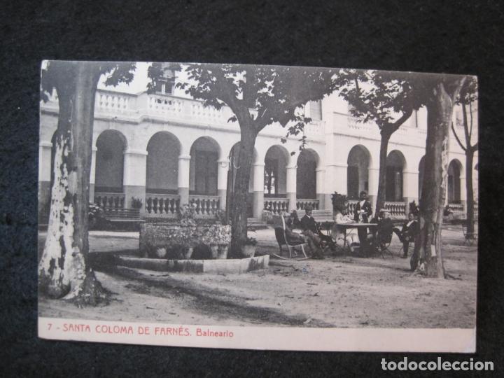 Postales: SANTA COLOMA DE FARNES-BALNEARIO-THOMAS-7-POSTAL ANTIGUA-(85.610)