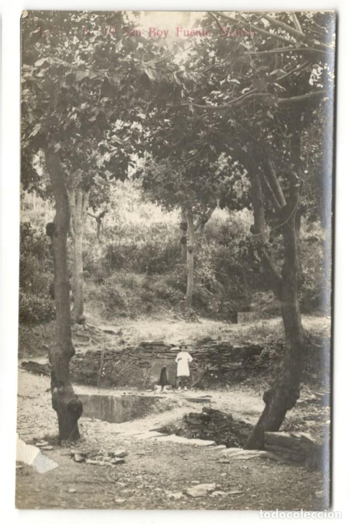 Cartoline: POSTAL FOTOGRAFICA -SAN BOY - FUENTE GOLBAS N&ordm; 12 J.C.V. - sin circular