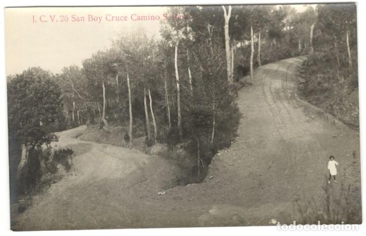 Postkarten: POSTAL FOTOGRAFICA - SAN BOY - CRUCE CAMINO SAN RAM&Oacute;N N&ordm; 26 J.C.V. sin circular