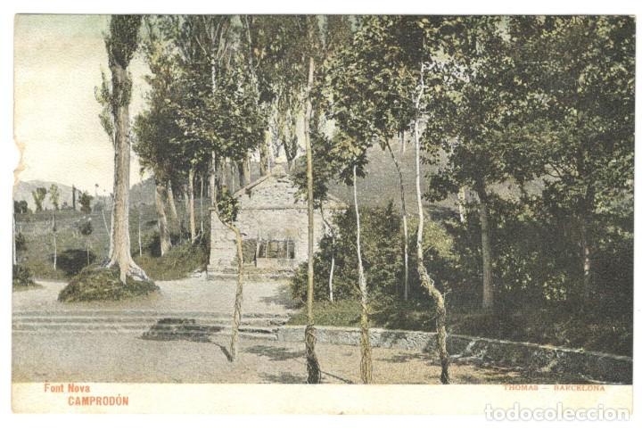 Postales: CAMPROD&Oacute;N - FONT NOVA - THOMAS - SIN CIRCULAR - Foto 1