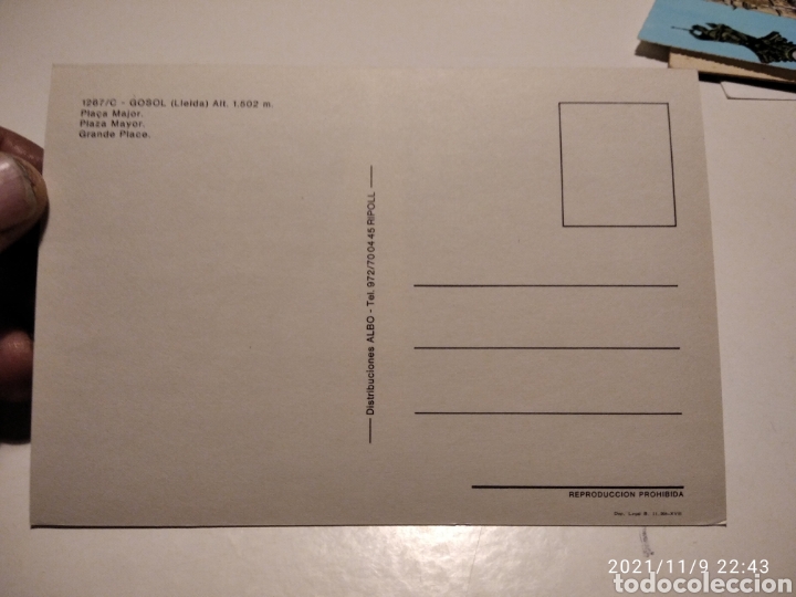 Postales: Postal Gosol - Foto 2