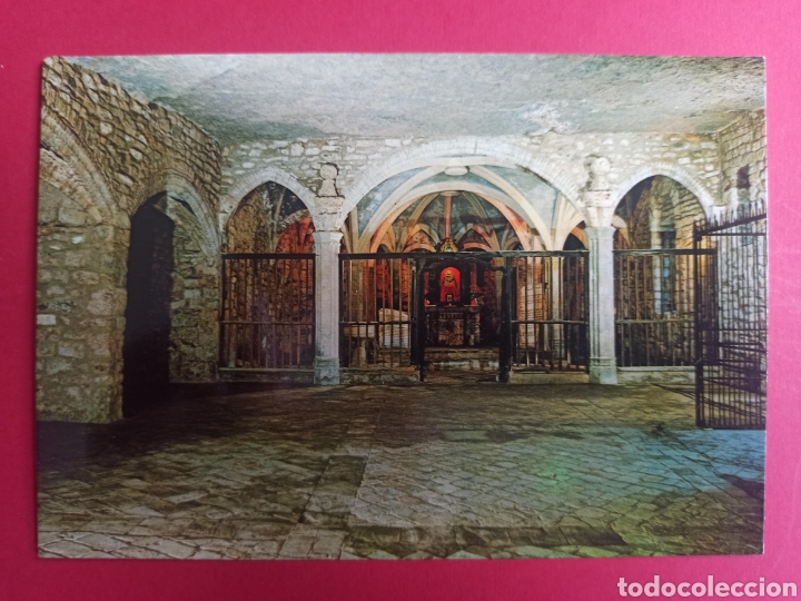 Postales: Interior iglesia, San Miguel del Fay.